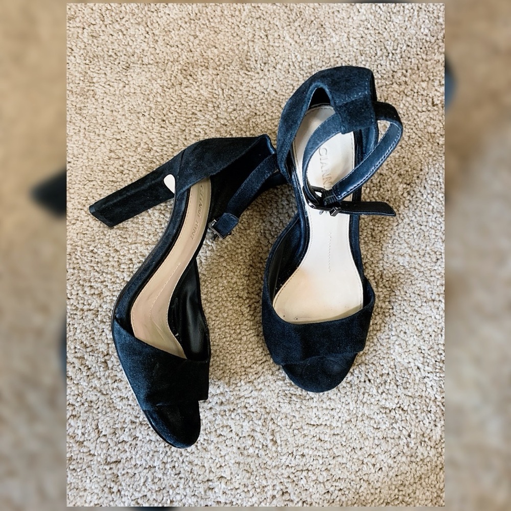 Black high heel from Dillard’s